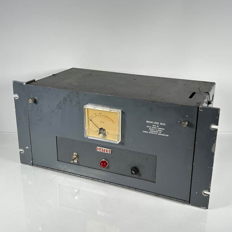 Gates Level Devil Model M5546 Tube Broadcast Limiter / Expander 1950s image 1