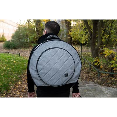 Meinl MCCB22GY Classic Heather Gray C22" Woven Cymbal Bag image 6