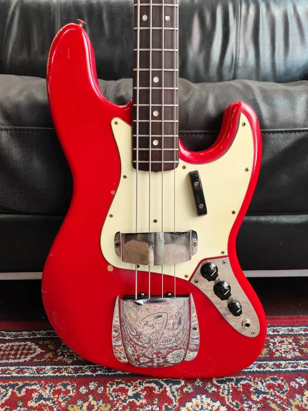 Fender Jazz Bass 1965 - Dakota Red image 1