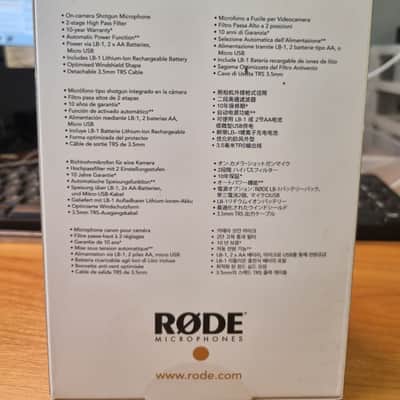 RODE VMP VideoMic Pro Cardioid Condenser Shotgun Mic 2010 - Present - Black image 5