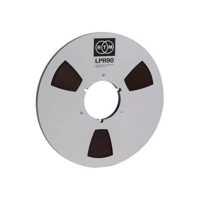Recording The Masters LPR90 (Long Play Version of SM900 1/4" Audio Tape)-1/4″ x 3608′ on 10.5″ NAB Metal Reel in Hinged Box image 2