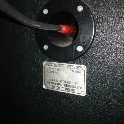 Marshall JCM 800 Lead Series anno 1985 (testa+cassa) image 6