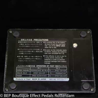 Pearl AD-33 Analog Delay early 80's MN3005 BBD s/n 852847 Japan image 9
