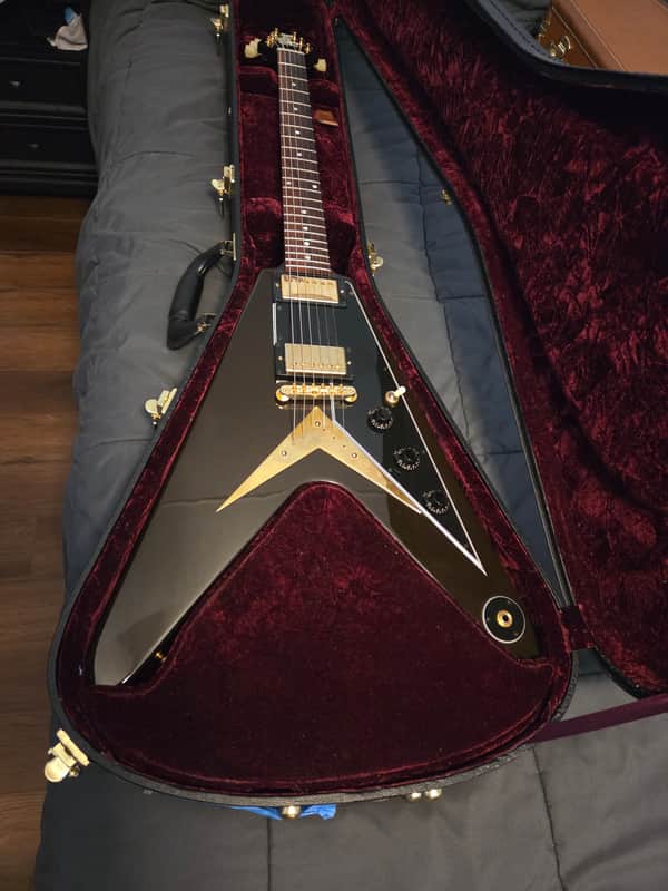Gibson Custom Shop '58 Flying V 2021 - Oxblood Rare Finish Mahogany