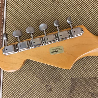 Vintage 1992 Fender Stratocaster American Vintage '57 (1957) Reissue Electric Guitar w/ Original Tweed Case, Paperwork! image 19