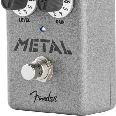 Genuine FENDER Hammertone  Metal Pedal, Solid Aluminum Stomp Box #0234575000 image 4