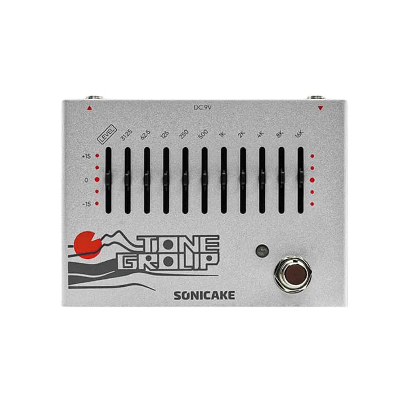 SONICAKE Tone Group 10-Band EQ Pedal for Guitar and Bass image 1