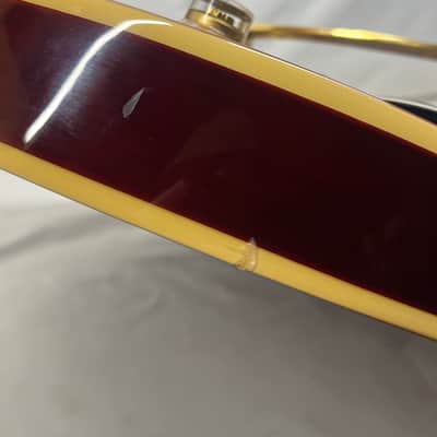 Epiphone Riviera P93 WR Semi-Hollow Body Electric Guitar - Wine Red image 23