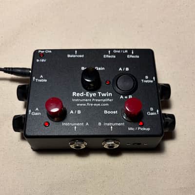 Fire-Eye Red eye twin instrument preamp image 8