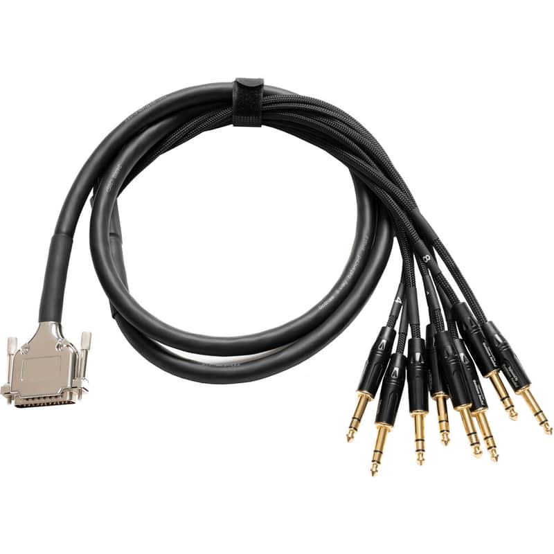 Warm Audio Premier DB25-TRS to 1/4" TRS Male 8-Channel Analog Breakout Cable (6') image 1