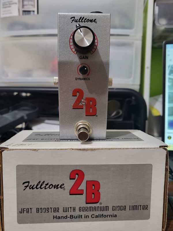 Fulltone 2B Boost with Limiter 2015 - Silver image 1
