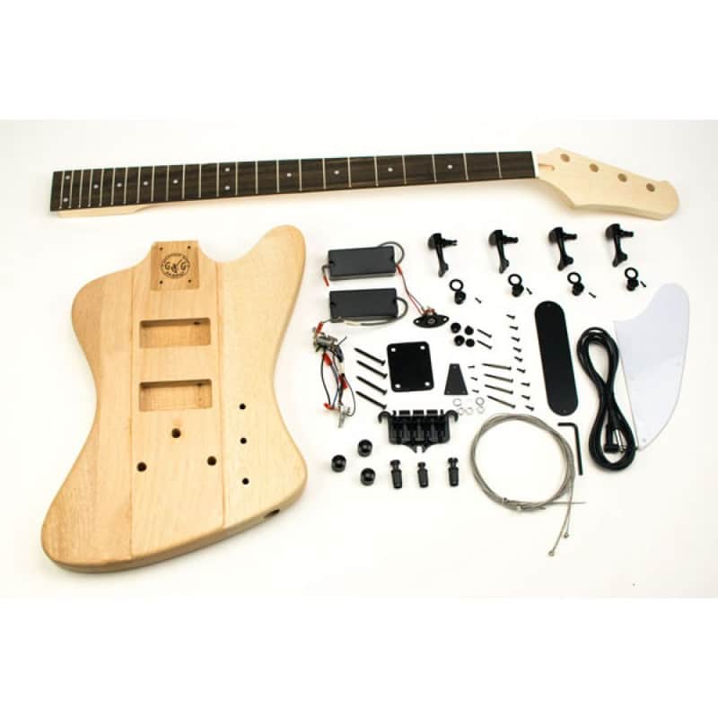 Bass Guitar Kit - Thunderbird, Ebony image 1