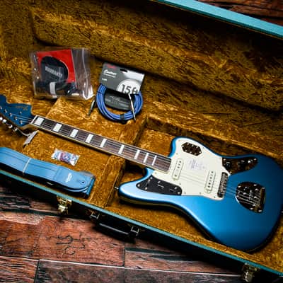 Fender FSR Made in Japan Traditional 60s Jaguar Guitar 2024-25 - Lake Placid Blue Metallic image 18