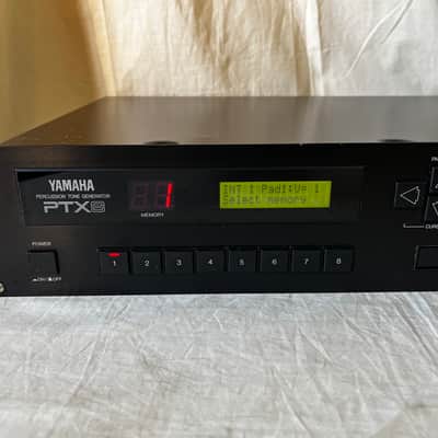 YAMAHA PTX8 PERCUSSION TONE GENERATOR drum synth New internal battery!! image 3