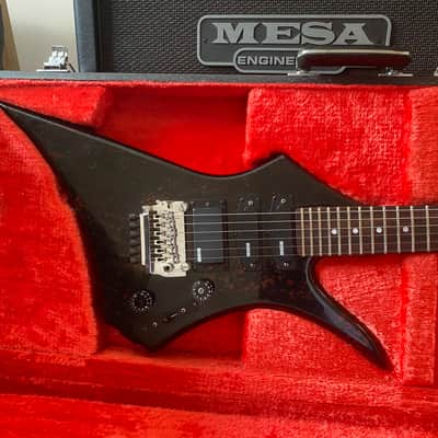 Washburn HM-5V Guitar.  1985 - Black Bloodburst. Extremely Rare Vintage Made in Japan image 6