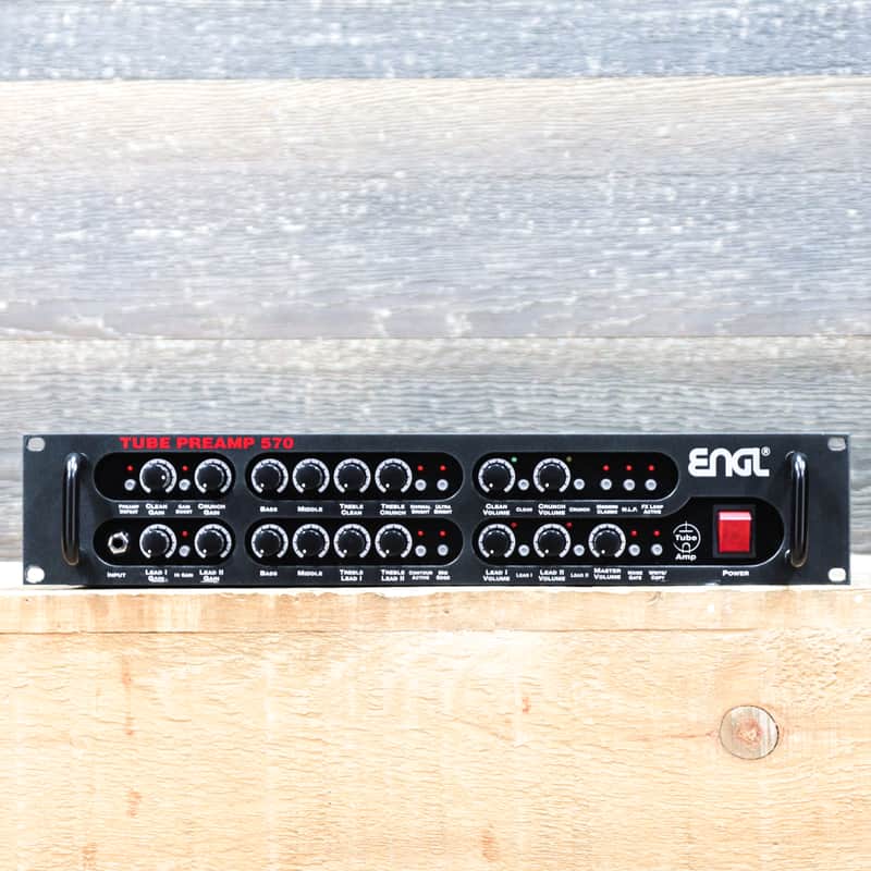 ENGL Special Edition Preamp E570 ECC83 Preamp Tubes 4 Channels w/Transformer image 1
