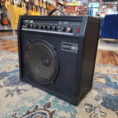 1986 SUNN SL 160 Combo Amp - Solid State - 1x12 image 3