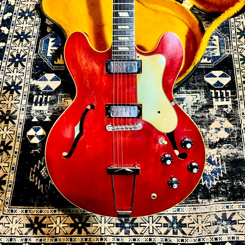 1967 Epiphone Riviera Cherry