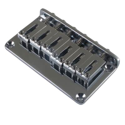 Gotoh Hardtail Bridge - Chrome - Steel Saddles PGTC-102C