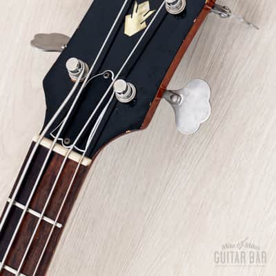 1963 Gibson EB-0 Cherry Vintage Short Scale SG Bass, 100% Original w/ Case image 4