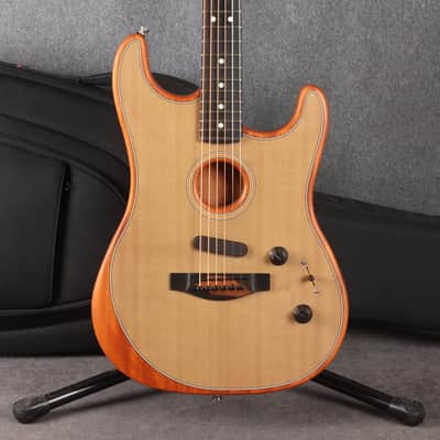 Fender American Acoustasonic Stratocaster - Transparent Sonic Blue - 2nd Hand imagen 3