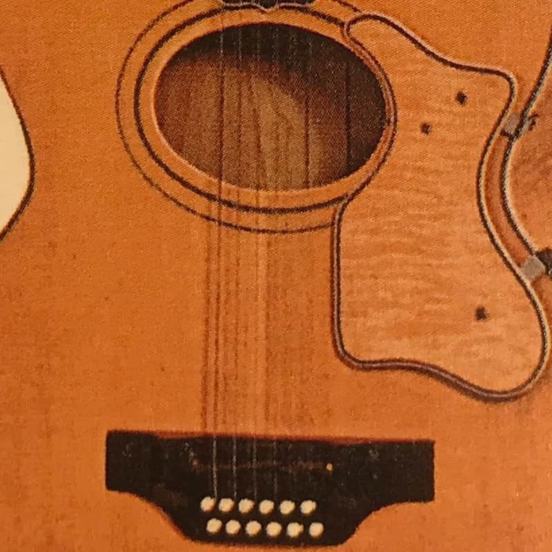 1968 Gibson Artist 12 dealer promo Art