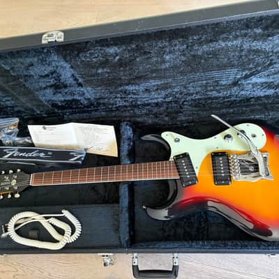 Mosrite Of California The Ventures Sunburst Vibramute Tremolo Japan OHSC MIJ image 24