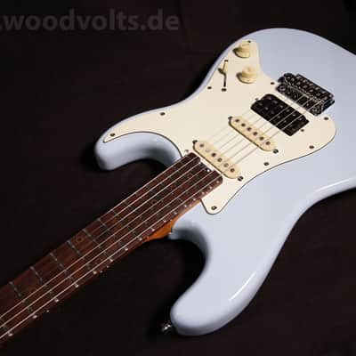 Schecter Nick Johnston Traditional HSS with Ebony Fretboard 2020 - Present - Atomic Frost image 4