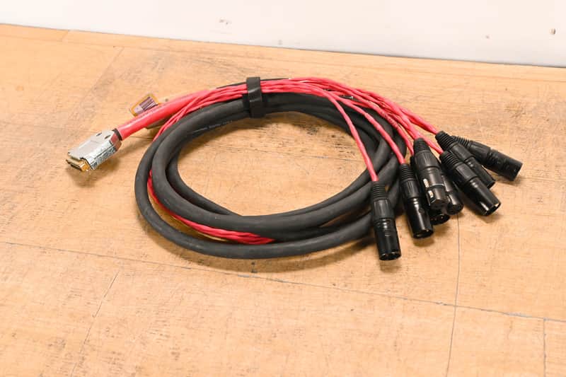 AVID DB25 to (6x)XLRM and (2x)XLRF DigiSnake - 10ft CG01UAG image 1