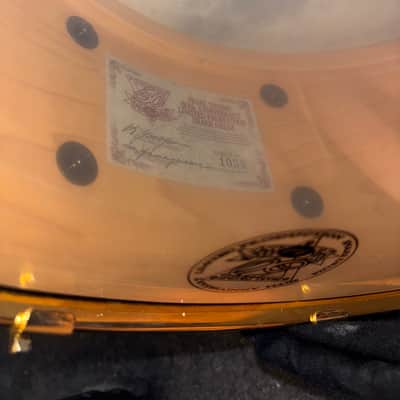 Pearl M-1946 50th Anniversary Snare Drum – Mint Collector’s Condition image 3