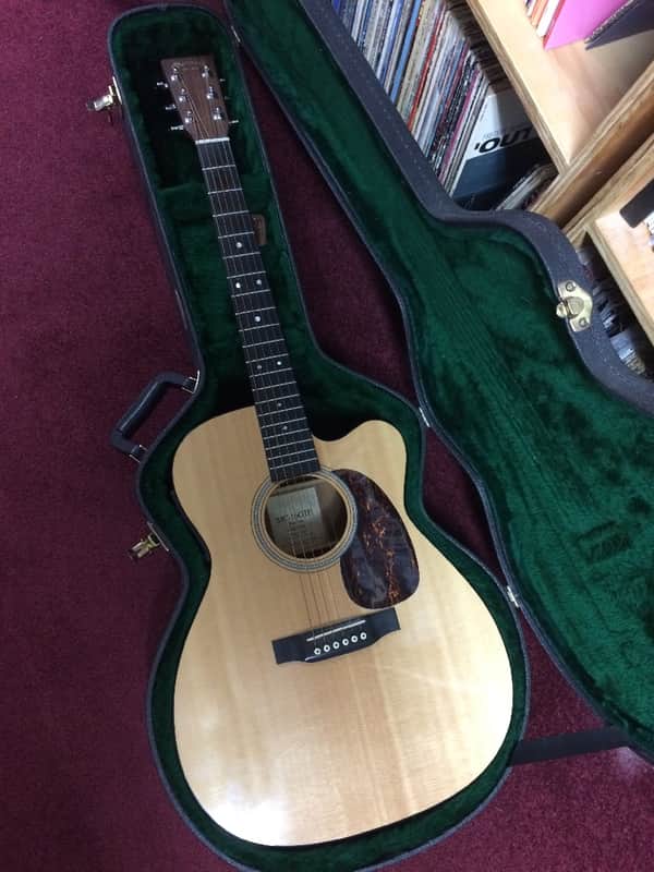 2003 Martin MC-16GTE Natural Gloss Top Acoustic-Electric Guitar image 1