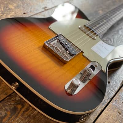 Fender Japan 1962 RI Nitro Finished Custom Telecaster 2024 Three Tone Sunburst w/ HSC & Docs MIJ image 3