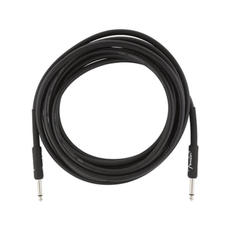 FENDER Professional Jack-Jack Black 4,5 mt Cavo image 1