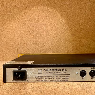 E-MU Systems Orbit 9090 V2 'The Dance Planet' Rackmount 32-Voice Synthesizer 1990s – Serviced – Warranty image 12