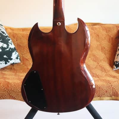 1970's Fernandes Greco SG "Lawsuit Era" Electric Guitar Dark Cherry image 3