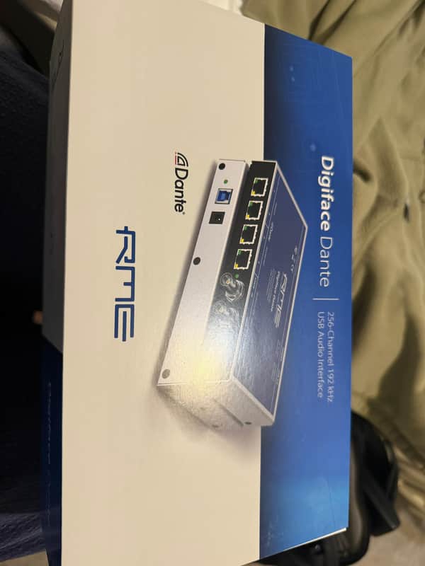 RME Digiface Dante USB 3.0 Audio Interface - Mint / Open Box - Original Packaging image 1