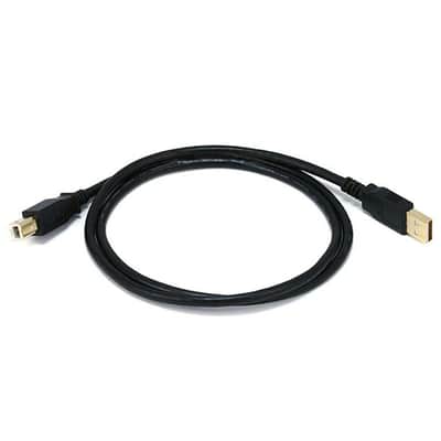 3-foot Black USB 2.0 Cable for Focusrite 1st Gen Scarlett 8i6, 18i6, 18i8, 18i20 image 2
