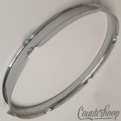 *Rogers 12" Tall-Boy Tom Drum Rim/Hoop 6-Hole 1 5/16" Cleveland Holiday 60s USA* image 3