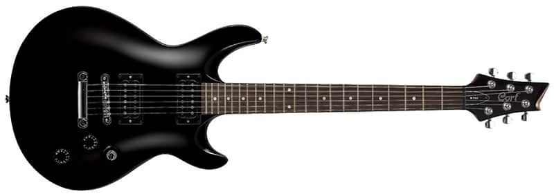 Cort M200 Electric Guitar, Black Finish image 1