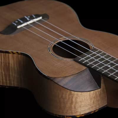 Oscar Schmidt OU800TE Comfort Series Tenor Size Mahogany Neck 4-String Acoustic-Electric Ukulele image 5