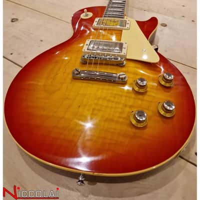 GIBSON 1960 Les Paul Standard Reissue VOS Washed Cherry Sunburst image 11