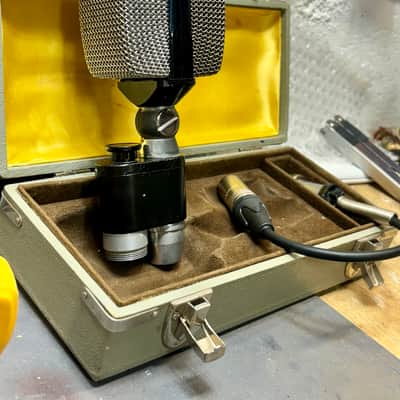 Refurbished AKG D20 1960s - SUPER CLEAN sounds amazing! Includes case and AKG Pigtail cable with new genuine Neutrik jack & original case - All Original! image 1