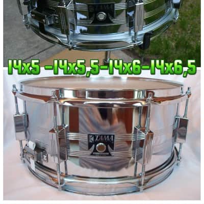 Tama CS2 Japan Snare Lugs Set 3pc. for Royalstar / Swingstar 70s-80s - Chrome image 6