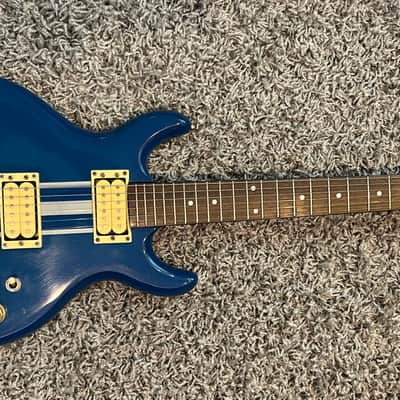 Vintage Cort Double Cutaway Electric Guitar - Case image 2