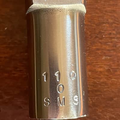 Vintage 1960s Berg Larsen Metal Tenor Sax Mouthpiece – 110 / 0 SMS (All Original) image 2