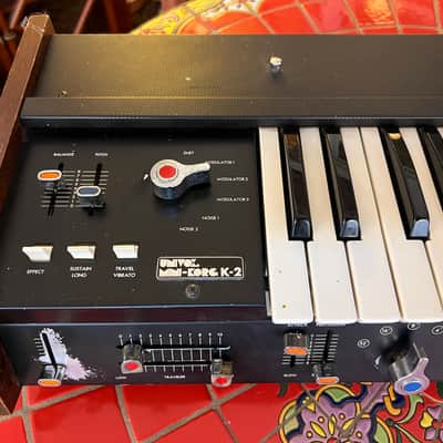 Univox Korg Mini-Korg K2 Classic Analog Synth - ORIGINAL 1975 image 3