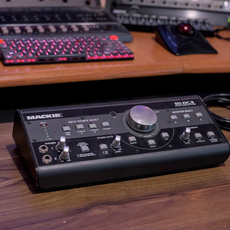 2004 – 2018 Mackie Big Knob Studio Command System Black