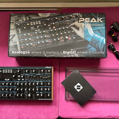 Novation Peak 8-Voice Desktop Synthesizer 2017 - Present - Black