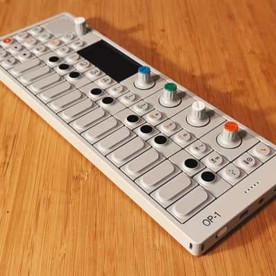 Teenage Engineering OP-1 Portable Synthesizer — Mint — Original Box, Decksaver & 3DWaves Stand image 1