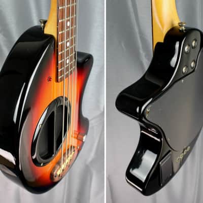Fernandes Mini-bass ZO-3 Piezo - Sunburst - RARE import Japan | Reverb